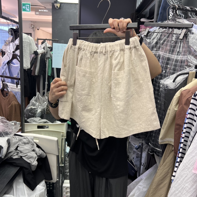 LONE STAR東大門㊣直郵女士新品職業時尚人氣休閑25春夏短褲LONE STAR短褲