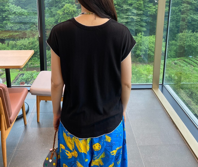 YESFREE韓國代購㊣女士新品職業熱賣25春夏真品推薦人氣T恤YESFREET恤