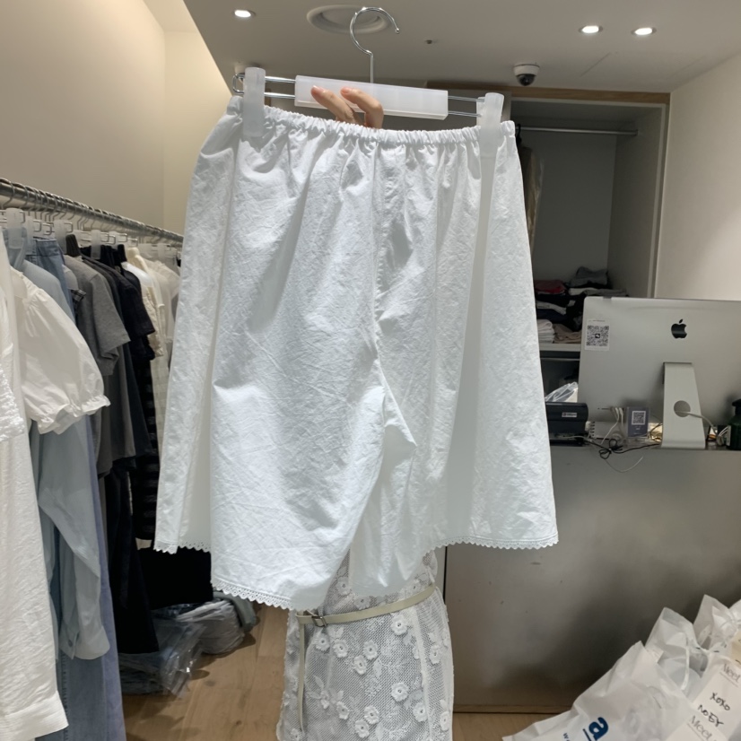 MEET ME韓國代購㊣女士新款25春夏推薦時尚職業人氣真品短褲MEET ME短褲