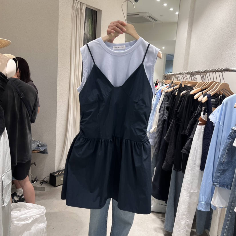 SSEMIENNE東大門㊣實拍女裝新品時尚真品職業連衣裙不含內搭SSEMIENNE連衣裙圖色2