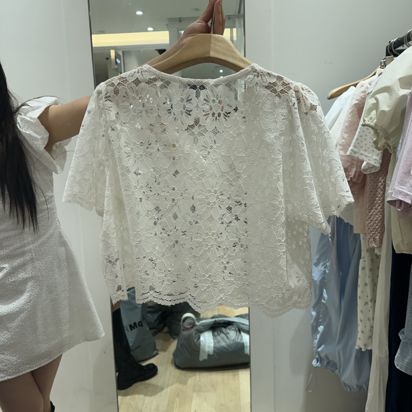 BY CHAPTER東大門㊣直郵女士新款休閑人氣熱賣時尚襯衫蕾絲衫Chapter襯衫/蕾絲衫