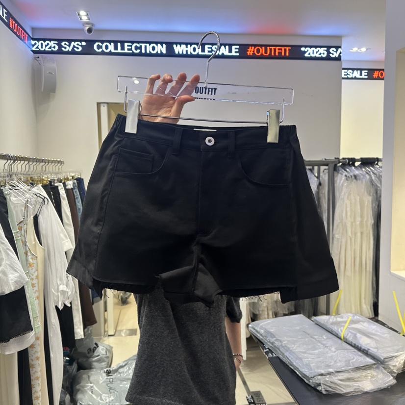 OUTFIT韓國代購㊣女裝新品時尚職業人氣熱賣真品休閑推薦短褲OUTFIT短褲圖色2