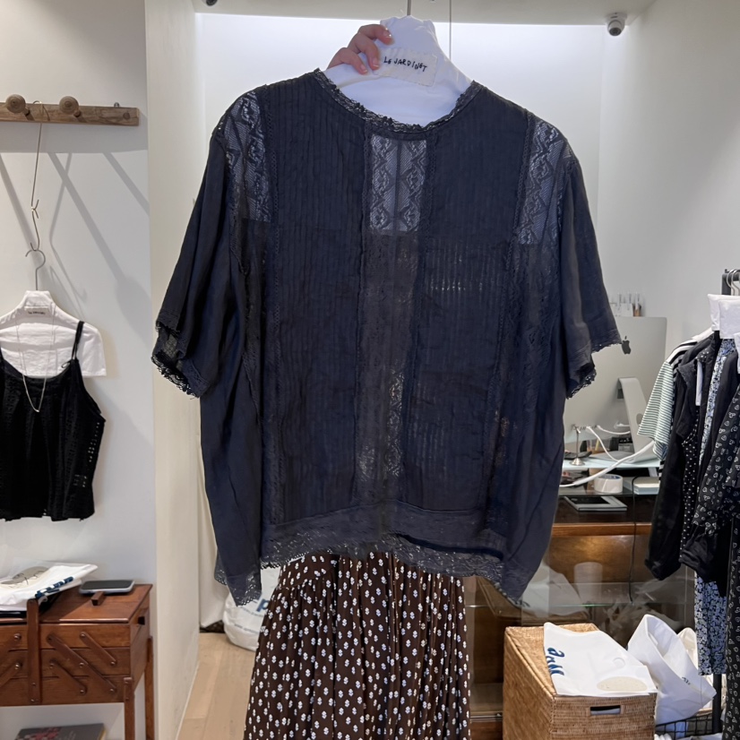 LE JARDINET東大門㊣直郵女裝新品真品人氣25春夏襯衫蕾絲衫LE JARDINET襯衫/蕾絲衫圖色2