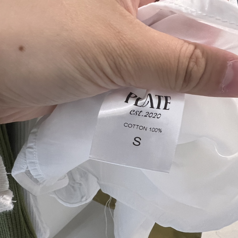 PLATE東大門㊣直郵女裝新品真品職業人氣25春夏時尚短裙荷葉邊PLATE短裙