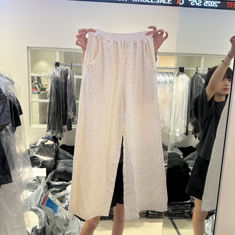 OUTFIT東大門㊣直郵女士新品真品熱賣休閑人氣推薦25春夏休閑褲OUTFIT休閑褲