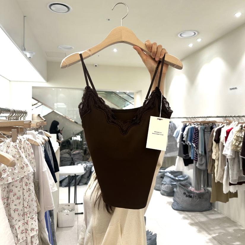 TOMGIRL東大門㊣直郵女士新品人氣職業時尚真品休閑吊帶背心TOMGIRL吊帶/背心圖色2