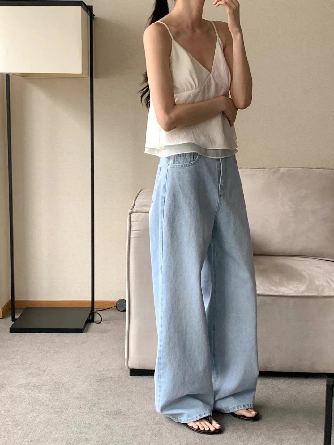 SUNDAY東大門㊣直郵女士新款真品人氣時尚熱賣25春夏吊帶背心SUNDAY吊帶/背心