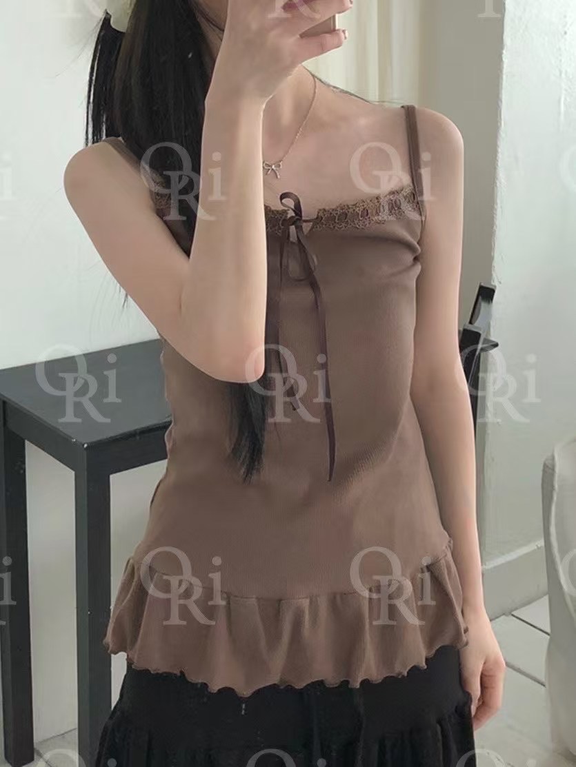 O-RI-오리-T韓國代購㊣女士新款休閑熱賣職業時尚吊帶背心O-RI吊帶/背心圖色3
