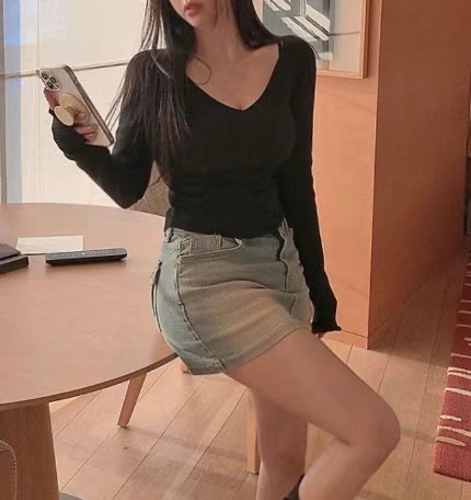 WIZ2韓國代購㊣女裝新款真品推薦時尚職業25春夏休閑人氣裙褲WIZ2裙褲