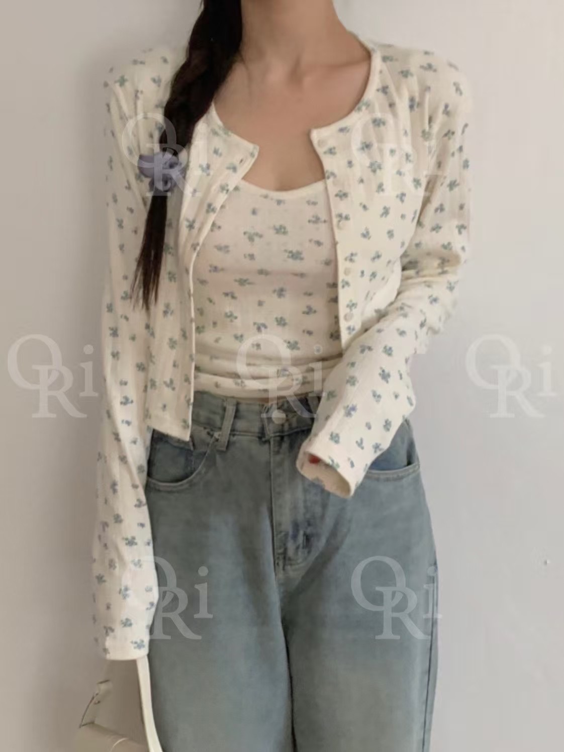O-RI-오리-T韓國直郵㊣女士新款25春夏休閑人氣推薦套裝O-RI套裝圖色1