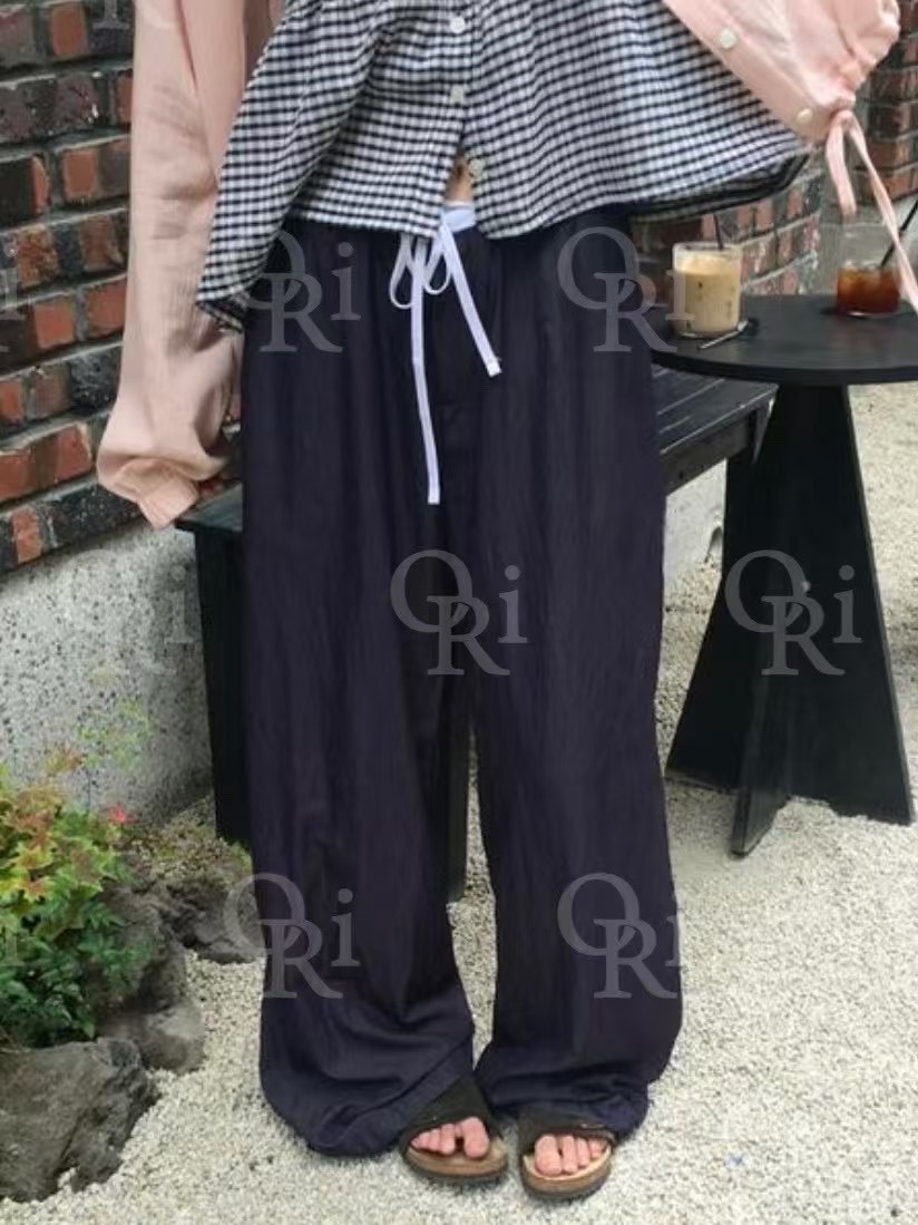 O-RI-오리-T韓國代購㊣女裝新品真品休閑職業人氣休閑褲O-RI休閑褲