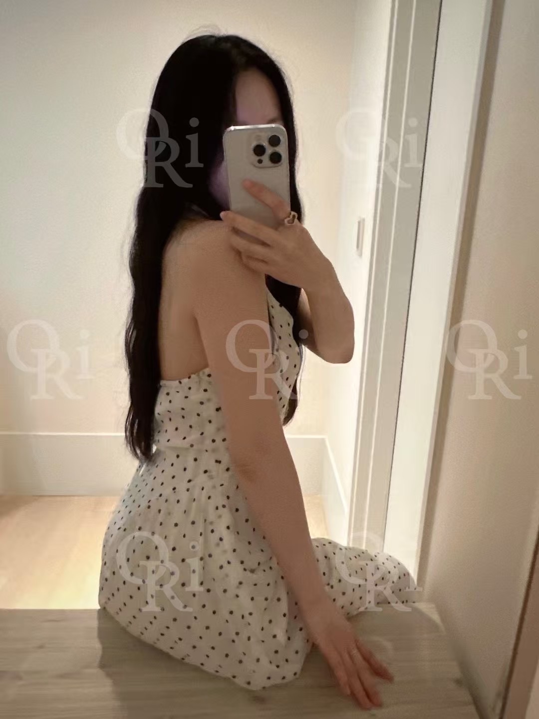 O-RI-오리-T東大門㊣代購女士新品人氣真品25春夏連衣裙O-RI連衣裙