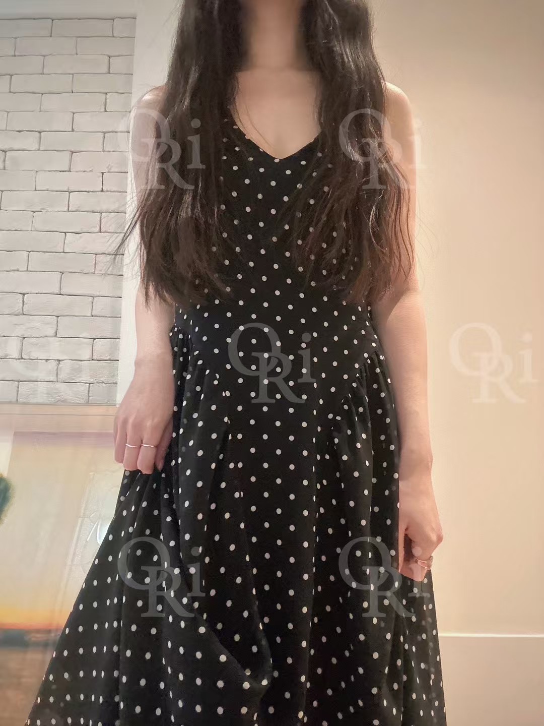 O-RI-오리-T東大門㊣代購女士新品人氣真品25春夏連衣裙O-RI連衣裙