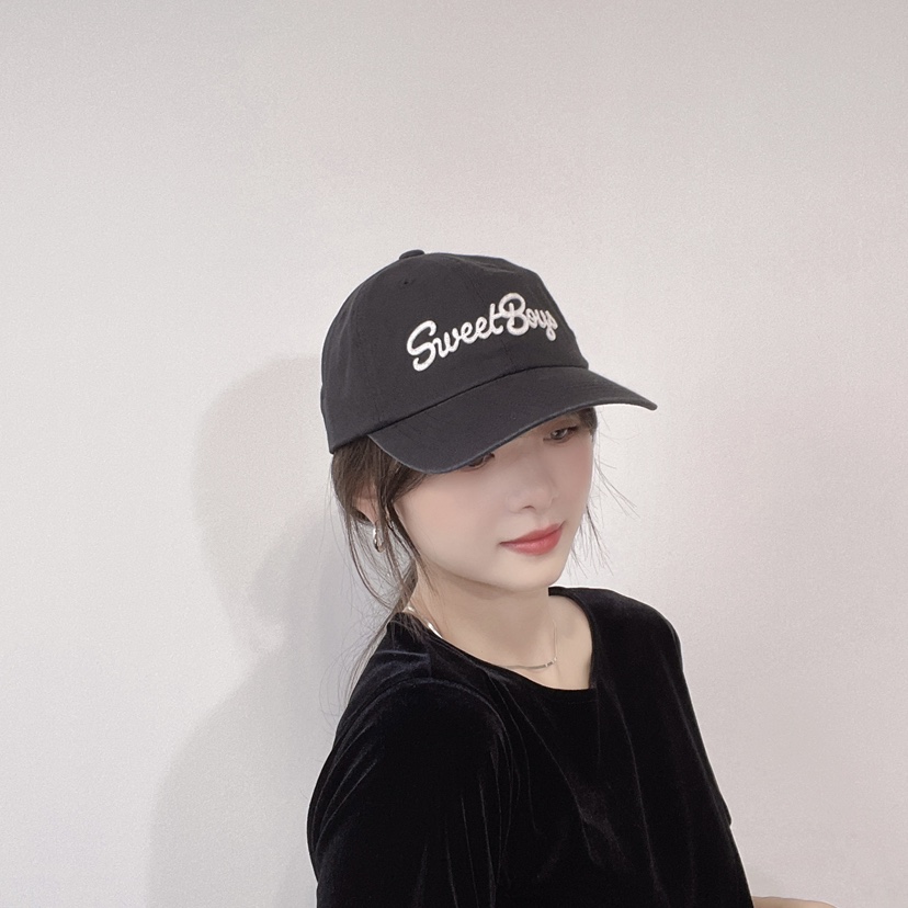 LOVELY HAT韓國直郵㊣女裝新款時尚休閑人氣職業25春夏帽子LOVELY HAT帽子圖色2