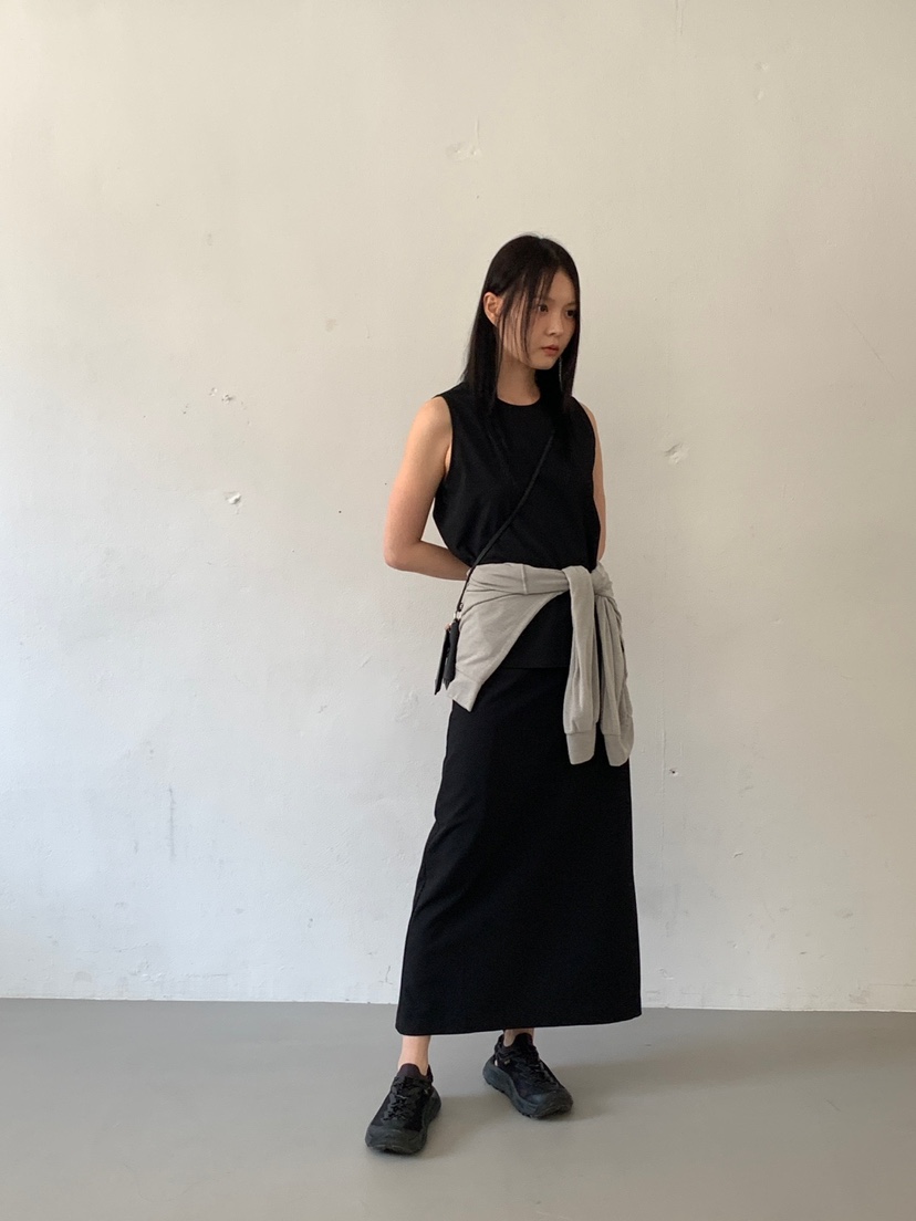 FAVE/FAVOURITE東大門㊣實拍女裝新款推薦25春夏職業休閑長裙FAVOURITE長裙