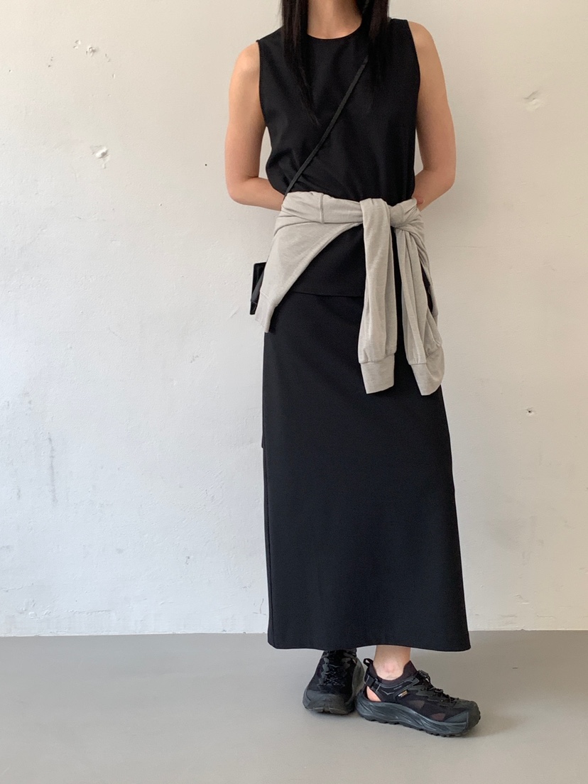 FAVE/FAVOURITE東大門㊣實拍女裝新款推薦25春夏職業休閑長裙FAVOURITE長裙