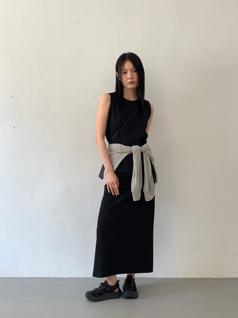 FAVE/FAVOURITE東大門㊣實拍女裝新款推薦25春夏職業休閑長裙FAVOURITE長裙