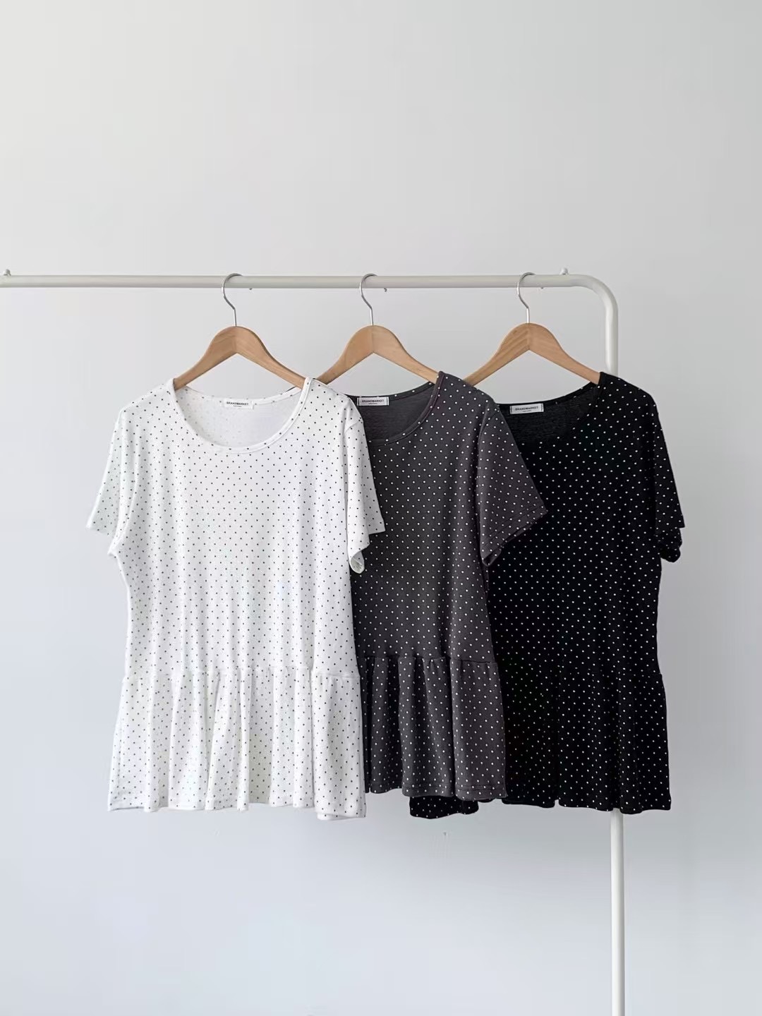 BRAND MARKET-브랜드마켓-T韓國代購㊣女裝新品人氣時尚T恤BRAND MARKET-OTT恤圖色3左三色