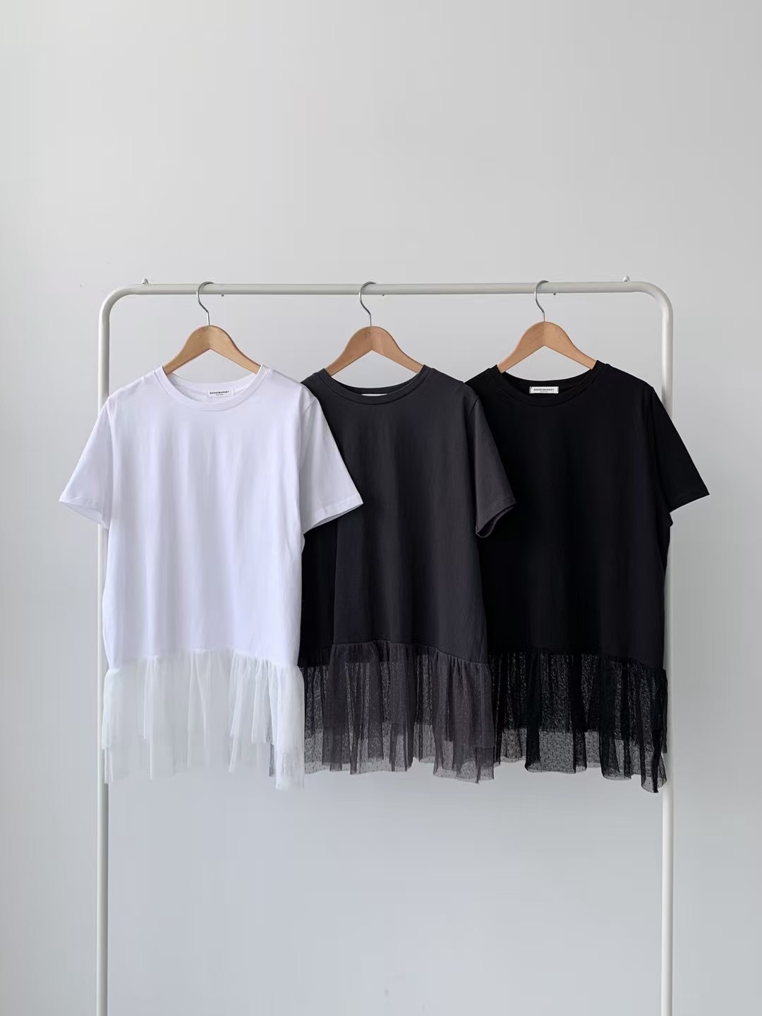 BRAND MARKET-브랜드마켓-T韓國直郵㊣女裝新品推薦人氣T恤BRAND MARKET-OTT恤圖色2左二色