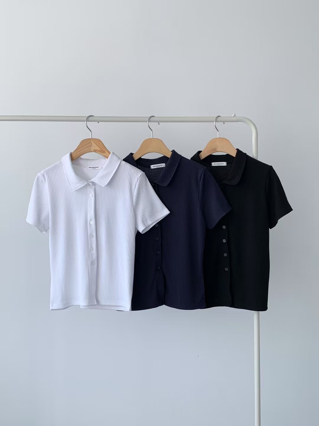 BRAND MARKET-브랜드마켓-T東大門㊣代購女士新品推薦T恤BRAND MARKET-OTT恤圖色3左三色