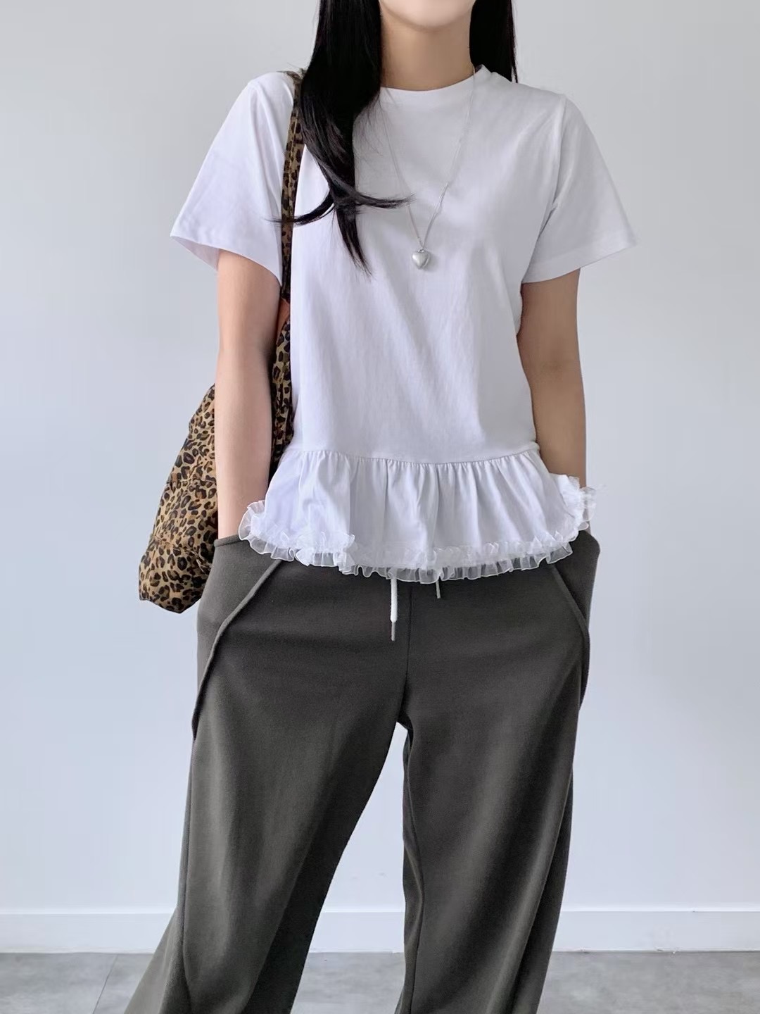 BRAND MARKET-브랜드마켓-T韓國代購㊣女士新品推薦職業T恤BRAND MARKET-OTT恤圖色1