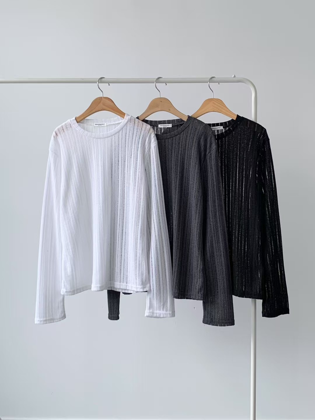 BRAND MARKET-브랜드마켓-T東大門㊣直郵女裝新品休閑針織衫BRAND MARKET-OT針織衫圖色3左三色