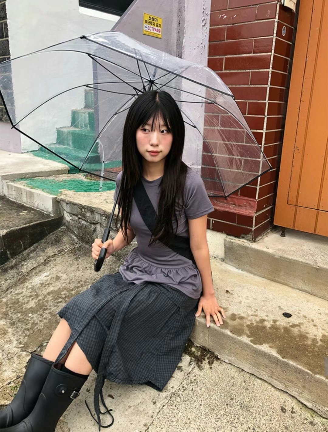 WOOJOO韓國直郵㊣女士新品推薦25春夏時尚熱賣真品休閑人氣T恤WOOJOOT恤