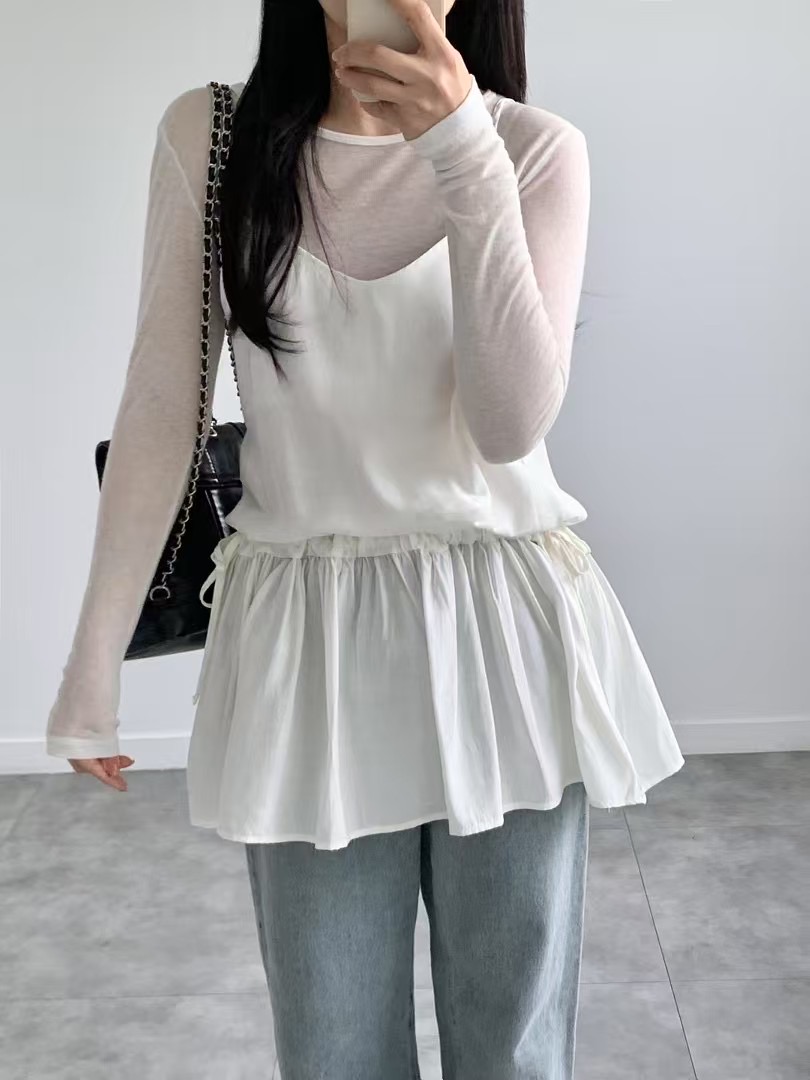 BRAND MARKET-브랜드마켓-T東大門㊣代購女裝新品熱賣吊帶背心BRAND MARKET-OT吊帶/背心