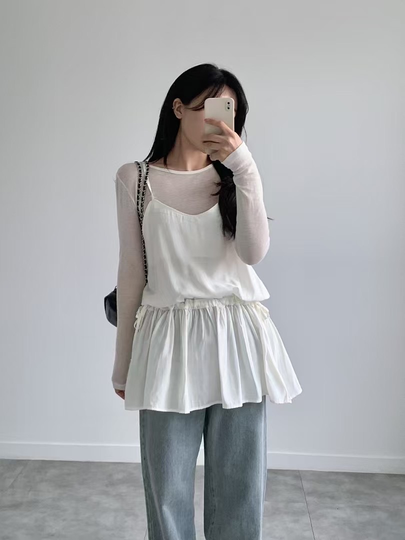 BRAND MARKET-브랜드마켓-T東大門㊣代購女裝新品熱賣吊帶背心BRAND MARKET-OT吊帶/背心