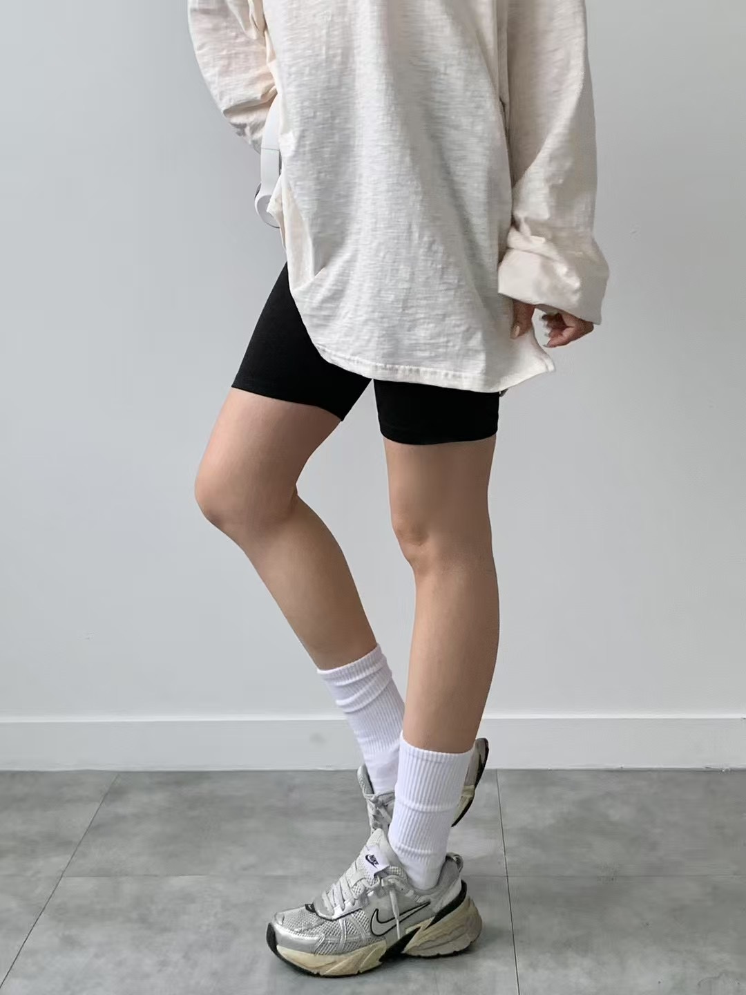 BRAND MARKET-브랜드마켓-T東大門㊣直郵女裝新款推薦打底褲鯊魚褲BRAND MARKET-OT打底褲/鯊魚褲