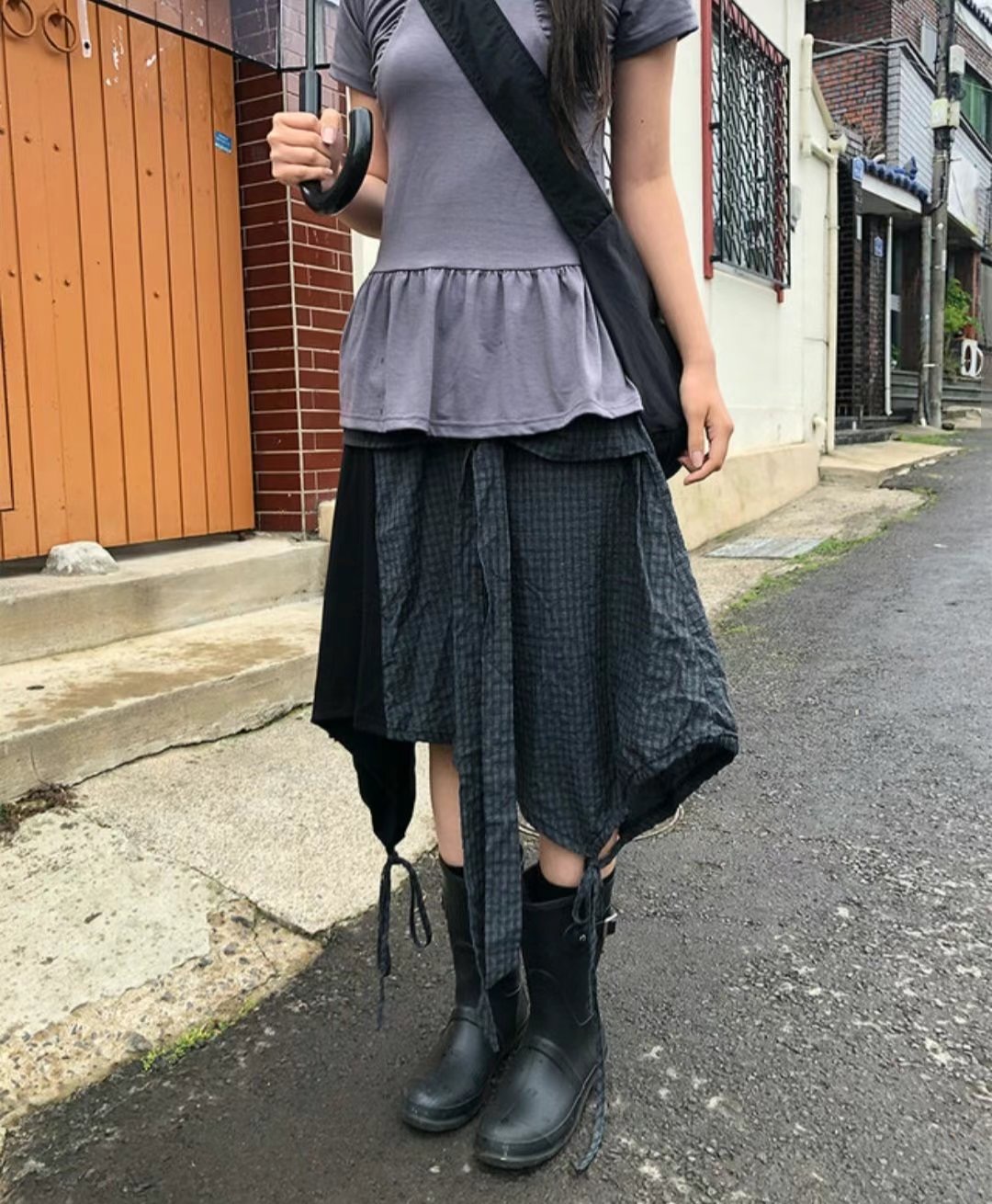 WOOJOO東大門㊣直郵女士新品職業熱賣人氣推薦半身裙中短裙WOOJOO半身裙/中短裙