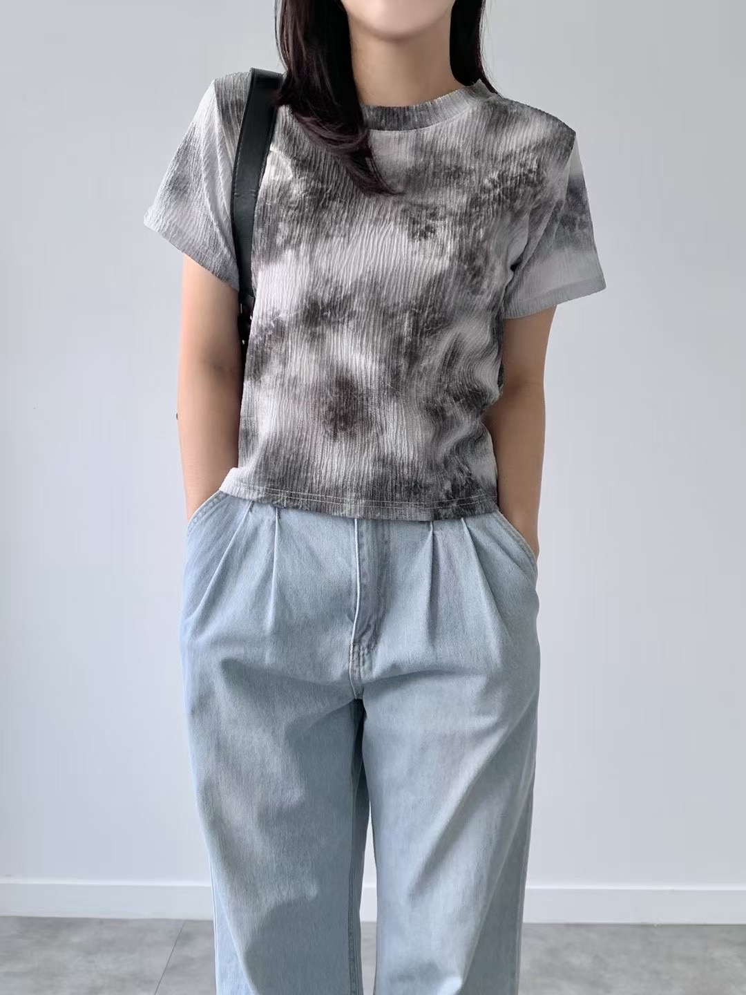 BRAND MARKET-브랜드마켓-T東大門㊣代購女士新款熱賣T恤BRAND MARKET-OTT恤圖色2