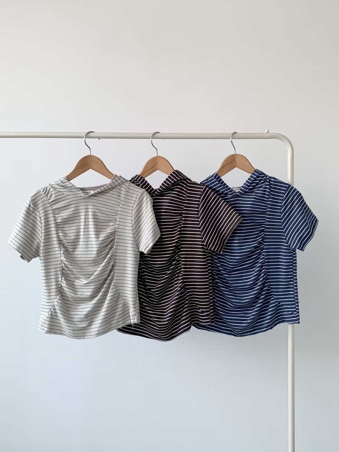 BRAND MARKET-브랜드마켓-T東大門㊣實拍女裝新品真品T恤連帽衫BRAND MARKET-OTT恤圖色2左二色
