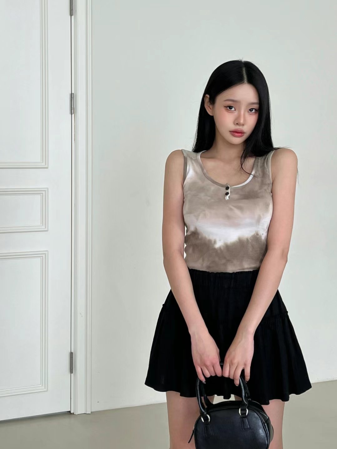 POPO東大門㊣直郵女裝新品推薦熱賣時尚職業25春夏吊帶背心POPO吊帶/背心