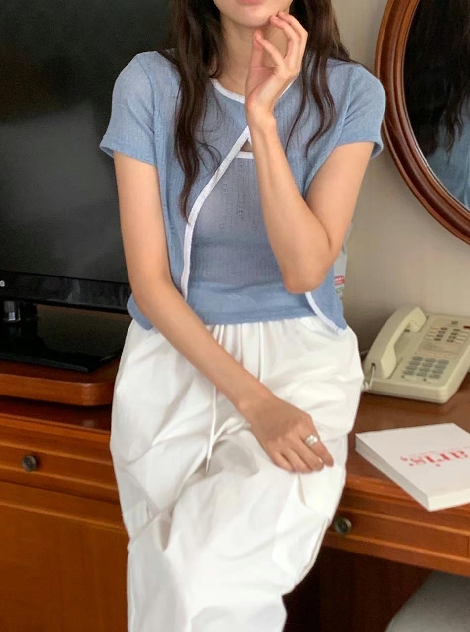 BLUSHER東大門㊣代購女士新品時尚推薦職業真品25春夏人氣套裝BLUSHER套裝