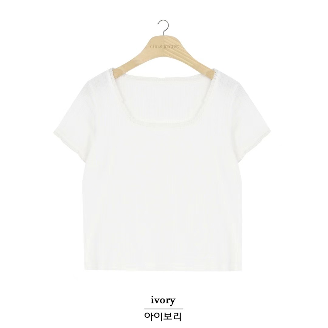 J-STORY東大門㊣實拍女裝新品人氣真品時尚25春夏熱賣休閑T恤J-STORYT恤圖色2