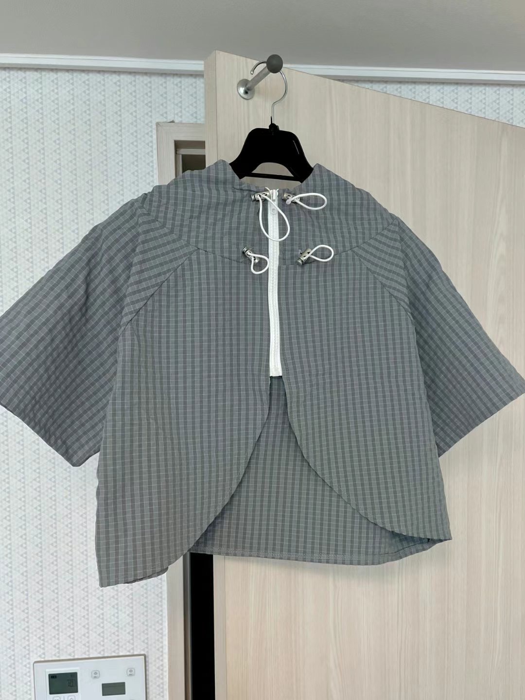 WOOJOO東大門㊣代購女裝新款時尚職業25春夏真品襯衫蕾絲衫WOOJOO襯衫/蕾絲衫圖色2