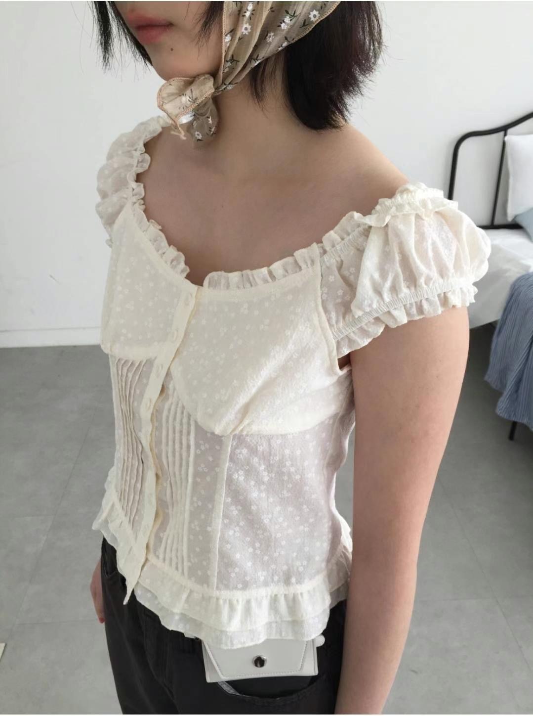 J-STORY韓國代購㊣女士新款熱賣真品職業25春夏襯衫蕾絲衫J-STORY襯衫/蕾絲衫