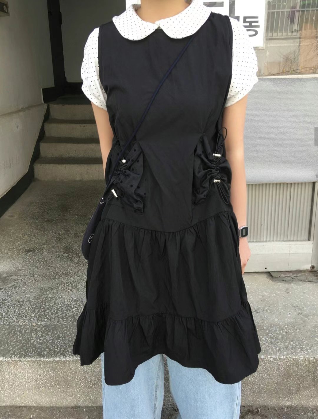 WOOJOO東大門㊣代購女士新款推薦職業休閑熱賣人氣真品連衣裙WOOJOO連衣裙