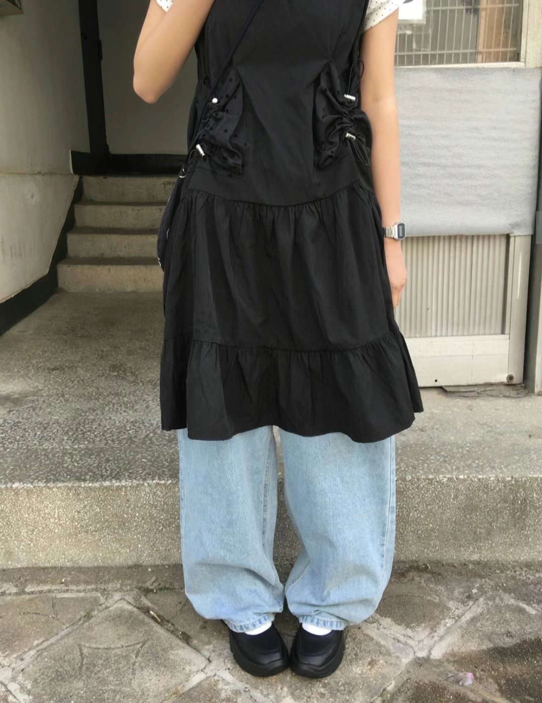 WOOJOO東大門㊣代購女士新款推薦職業休閑熱賣人氣真品連衣裙WOOJOO連衣裙