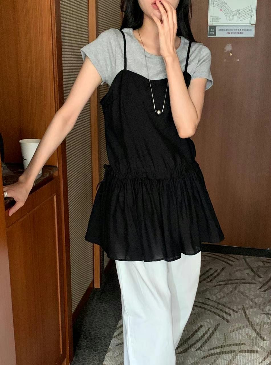 BLUSHER東大門㊣實拍女士新款人氣時尚熱賣休閑職業真品連衣裙BLUSHER連衣裙
