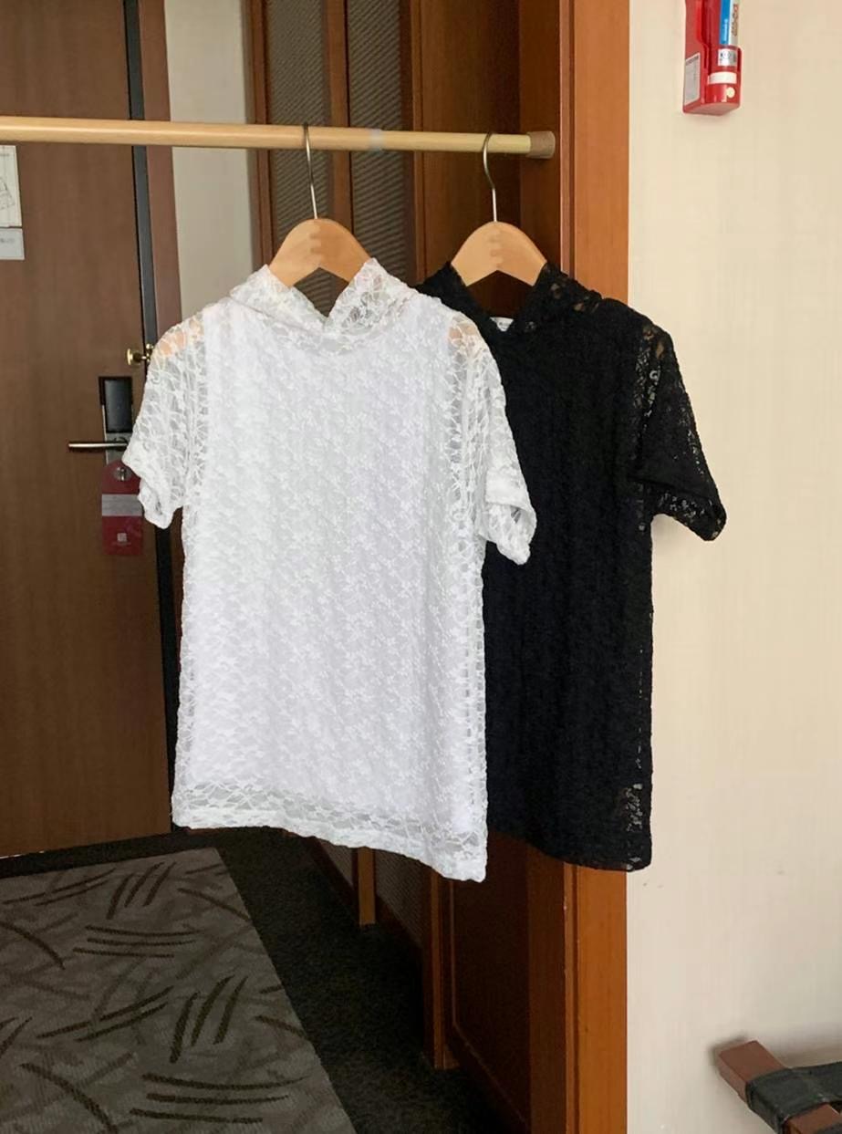 BLUSHER韓國直郵㊣女裝新品25春夏時尚休閑人氣真品熱賣T恤BLUSHERT恤