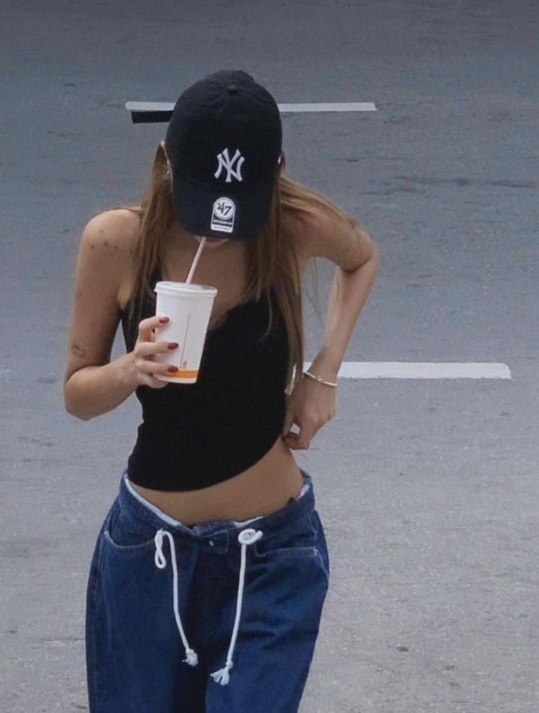 L@BOR-레이버-T韓國直郵㊣女裝新款推薦休閑25春夏牛仔褲L@BOR牛仔褲