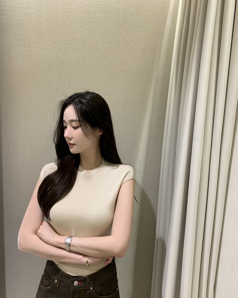 MAYBE&CO東大門㊣代購女裝新品推薦時尚職業熱賣針織衫MAYBE&CO針織衫