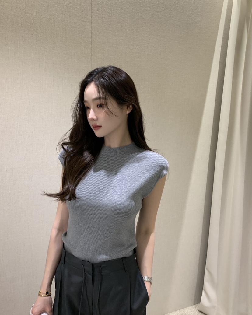 MAYBE&CO東大門㊣代購女裝新品推薦時尚職業熱賣針織衫MAYBE&CO針織衫圖色4