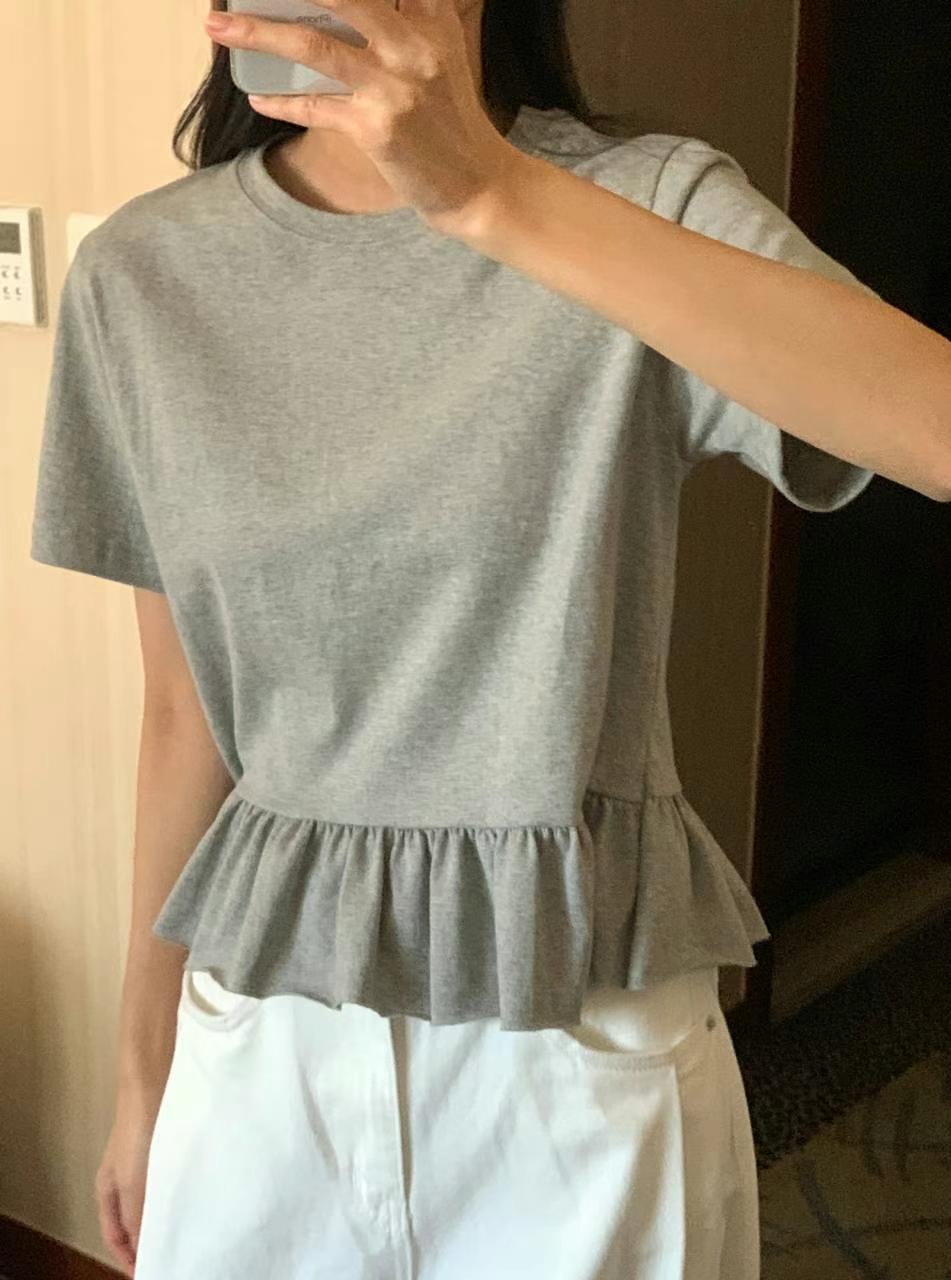 BLUSHER東大門㊣直郵女士新款推薦熱賣職業時尚真品休閑T恤BLUSHERT恤圖色2