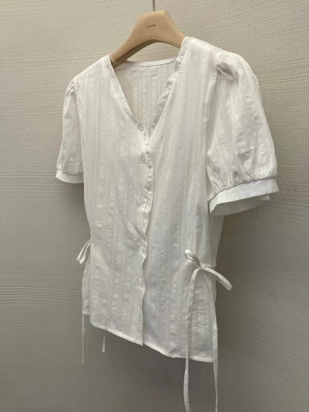 J-STORY韓國代購㊣女裝新款真品推薦休閑25春夏襯衫蕾絲衫J-STORY襯衫/蕾絲衫