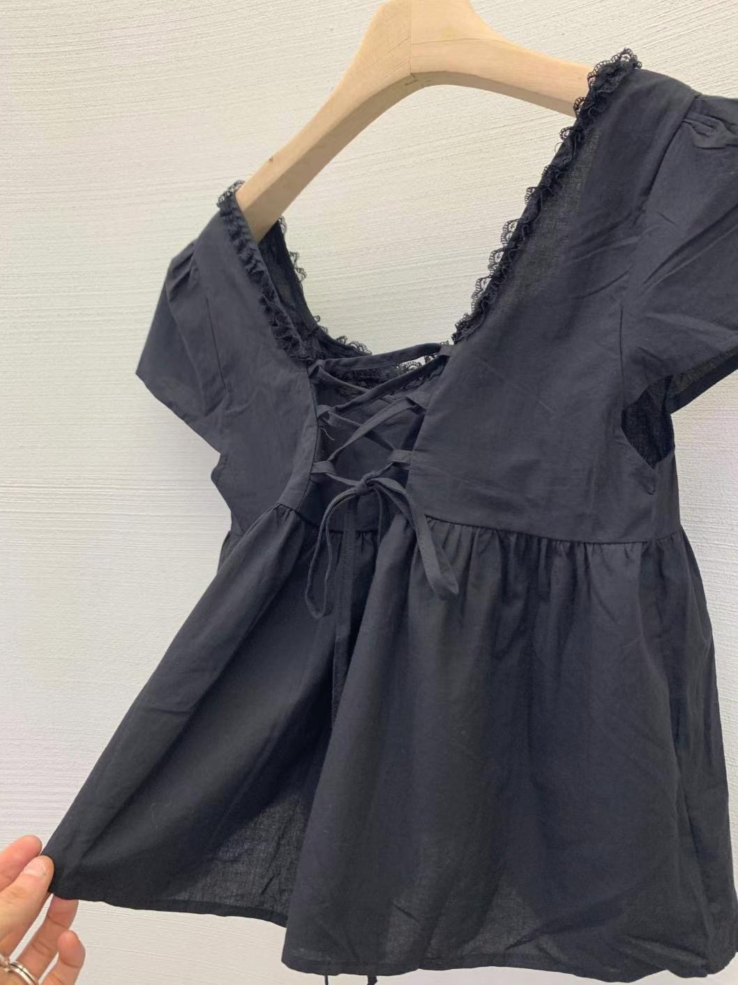 J-STORY韓國代購㊣女士新款推薦真品人氣休閑25春夏襯衫蕾絲衫J-STORY襯衫/蕾絲衫