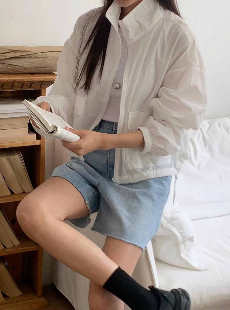 BLUSHER韓國直郵㊣女裝新款人氣時尚真品熱賣休閑25春夏夾克BLUSHER夾克