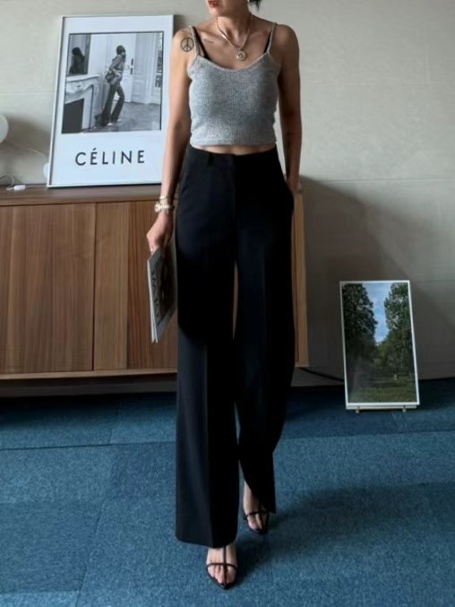 TINT東大門㊣直郵女裝新款職業人氣真品25春夏熱賣時尚休閑褲TINT休閑褲